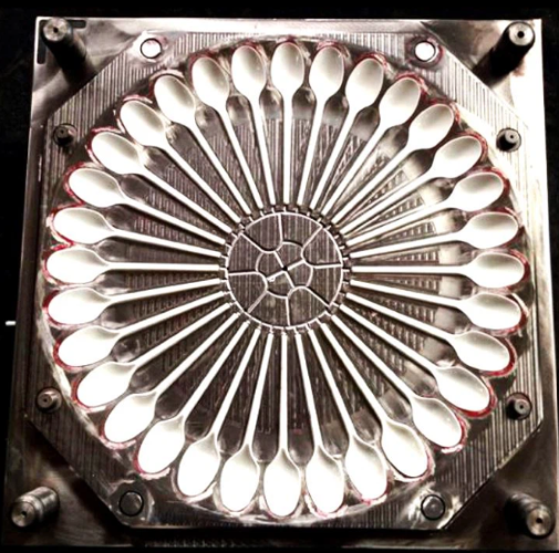 plastic disposable spoon mould